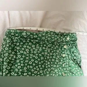 Rouje | Skirts | Sold Rouje Gloria Skirt In Green With White